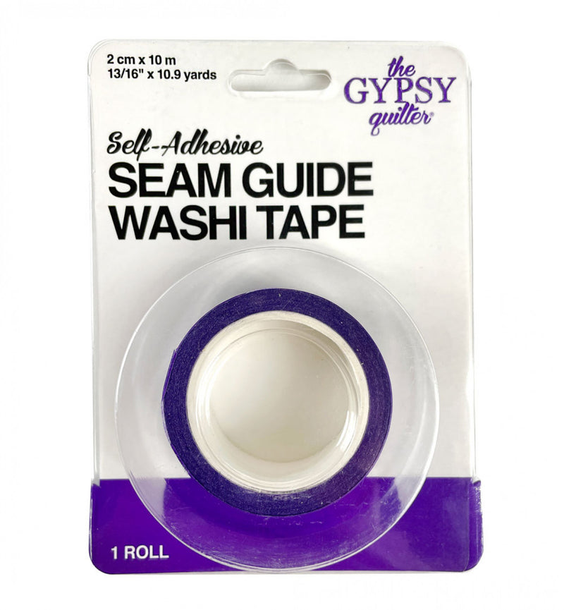 The Gypsy Quilter Seam Guide Washi Tape