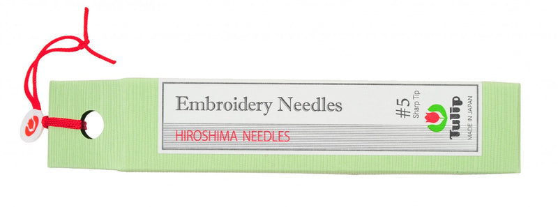 Hiroshima Embroidery Needles No 5 Sharp Tip