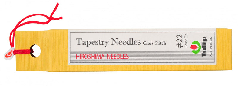 Hiroshima Tapestry Needles Cross Stitch No 22 Round Tip