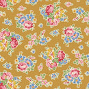 Tilda Jubilee Mustard Sue Fabric