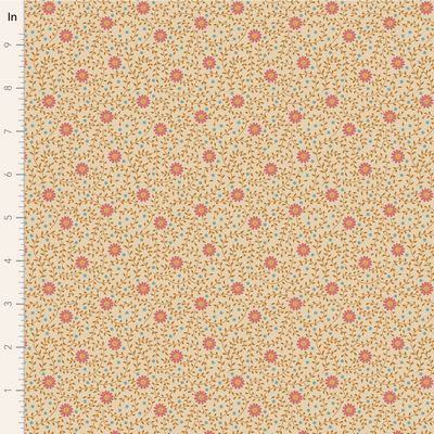 Tilda Sanctuary Daisydream Tan Fabric