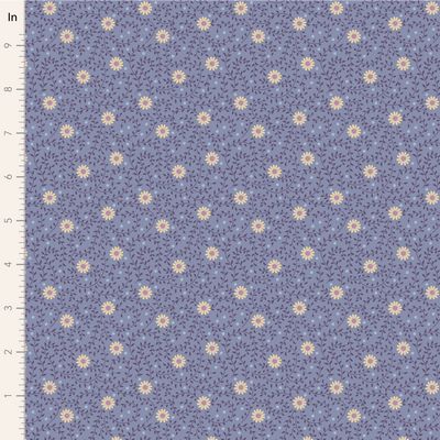 Tilda Sanctuary Daisydream Pitch Blue Fabric