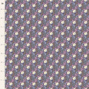 Tilda Sanctuary Cottonfield Eggplant Fabric