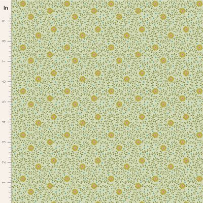 Tilda Sanctuary Daisydream Pistachio Fabric