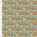 Tilda Wallflower Beverly Green Fabric