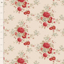 Tilda Merry Little Christmas Carol Cream Fabric