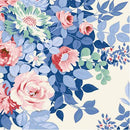Preorder Tilda Something Blue Whimsyflower Cream Fabric