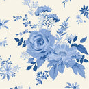 Tilda Something Blue Wildgarden Blue Fabric