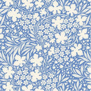 Tilda Something Blue Bushbloom Blue Fabric