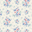 Tilda Something Blue First Kiss Cream Fabric