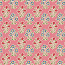 Tilda Jubilee Pink Farm Flowers Fabric