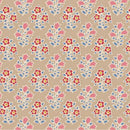 Tilda Jubilee Sand Farm Flowers Fabric