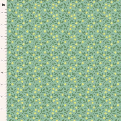 Tilda Sunday Brunch Tipsy Teal Fabric