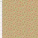 Tilda Wallflower Bellflower Green Fabric