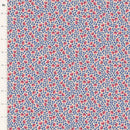 Tilda Wallflower Bellflower Denim Fabric