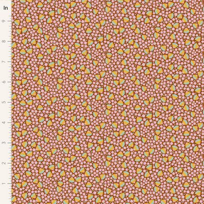 Tilda Wallflower Bellflower Mulberry Fabric