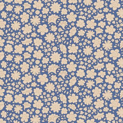 Tilda Creating Memories Carla Blue Fabric
