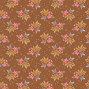 Tilda Creating Memories Frida Brown Fabric