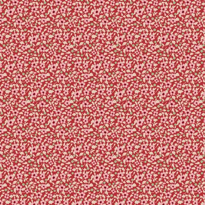 Tilda Creating Memories Brie Red Fabric