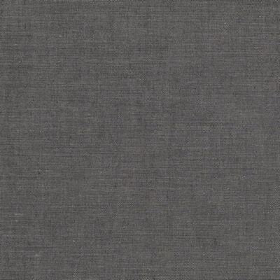 Tilda Chambray Dark Grey Fabric