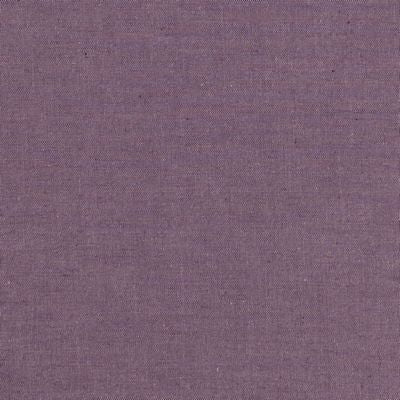 Tilda Chambray Eggplant Fabric