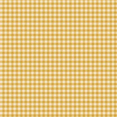 Tilda Creating Memories Woven Gingham Yellow Fabric