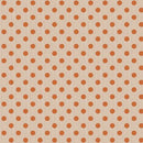 Tilda Creating Memories Woven Polka Dot Ginger Fabric