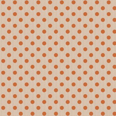 Tilda Creating Memories Woven Polka Dot Ginger Fabric