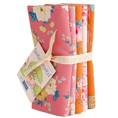 Tilda Sunday Brunch Pink Ginger Fat Quarter Bundle