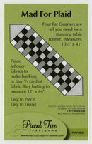 Mad For Plaid Table Runner Pattern
