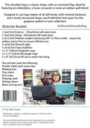 The Ultimate Shoulder Bag Pattern