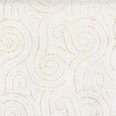 TT Loose Dotted Spirals Feather Tonga Batik Fabric