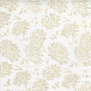 TT Tossed Flowers Snow Tonga Batik Fabric