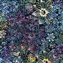 Timeless Treasures Tonga Batik Spring Floral Viscount Fabric