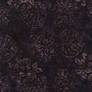 TT  Chateau Fall Leaves Cabernet Tonga Batik Fabric