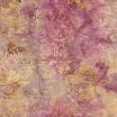 TT Chateau Fall Leaves Rose Tonga Batik Fabric