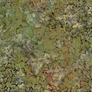 TT Chateau Cracked Flowers Vine Tonga Batik Fabric