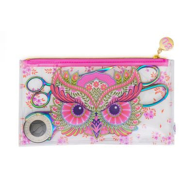 Tula Pink Full Moon Forest II Hootie Patootie Pencil Pouch