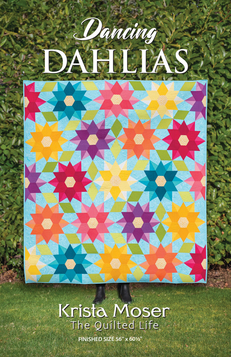 Dancing Dahlias Quilt Pattern