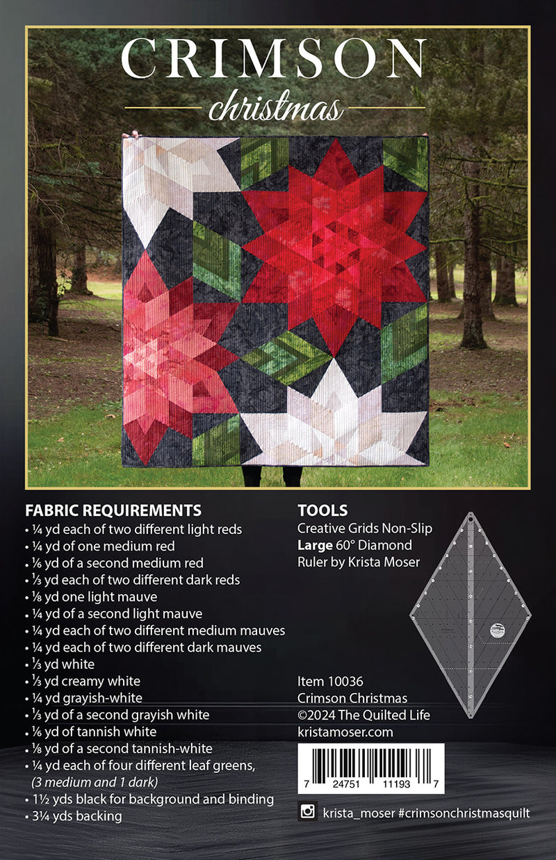 Crimson Christmas Quilt Pattern