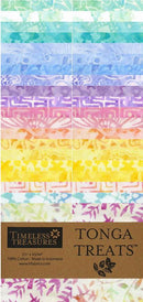 Timeless Treasures Tonga Treats Blossom Batik Strip Pack