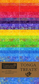 Timeless Treasures Tonga Treats Happy Batik Strip Pack