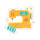 Sew Naughty Sticker