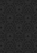 Lewis And Irene Tiny Tonals Queen Bee Black On Black Fabric