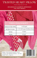 Twisted Heart Pillow Pattern