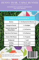 The Bunny Trail Table Runner Pattern