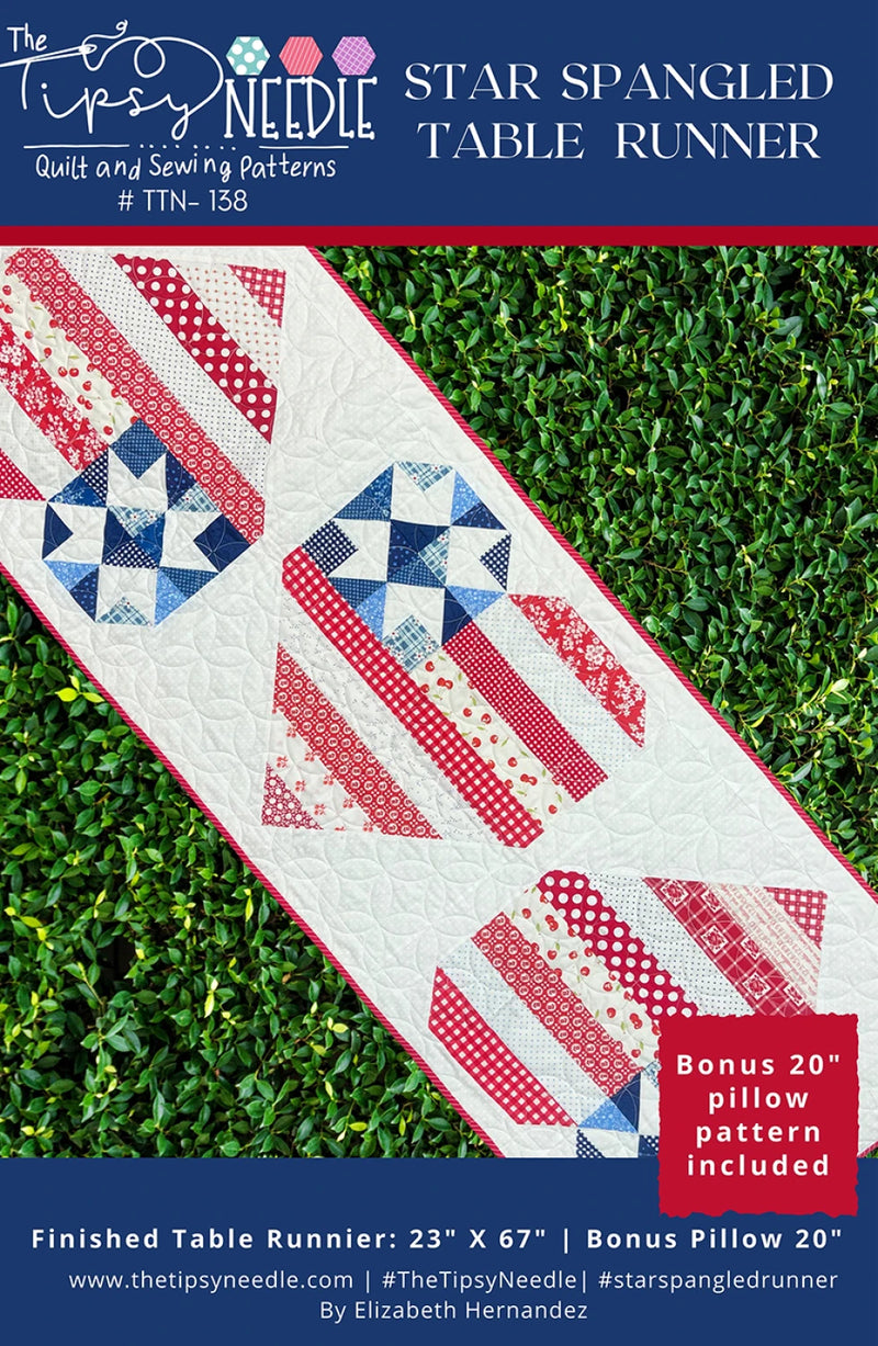 Star Spangled Table Runner Pattern