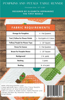 Pumpkins And Petals Table Runner Pattern