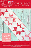 Starlet Hearts Table Runner Pattern