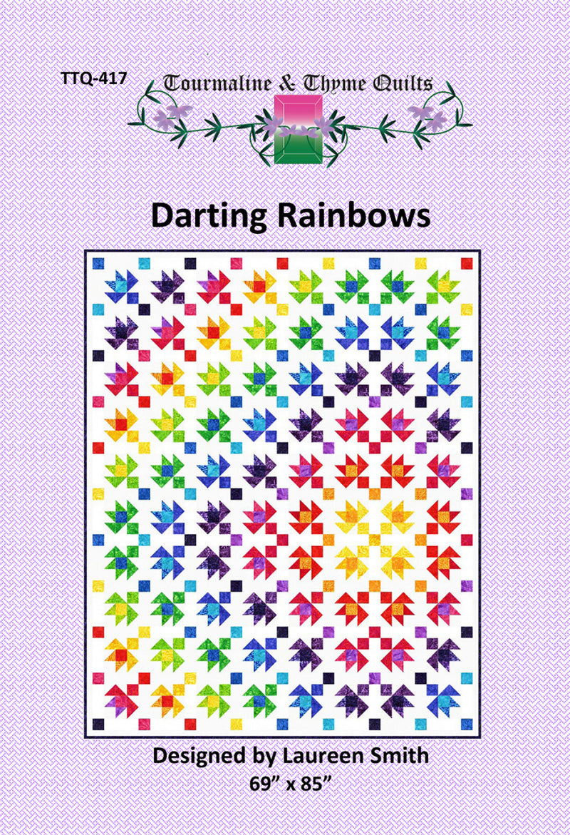 Darting Rainbows Pattern